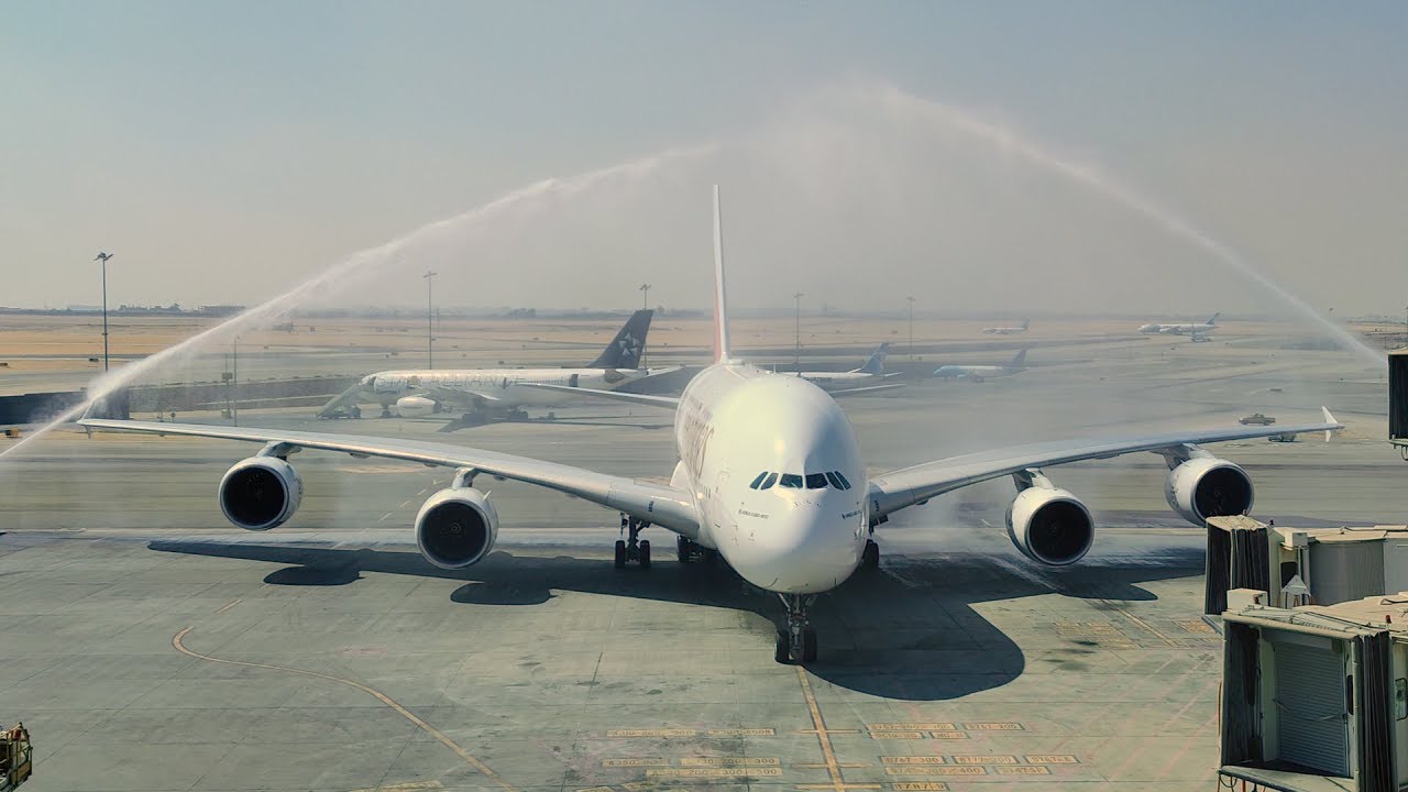 Emirates A380 lands in Cairo | Emirates Airline