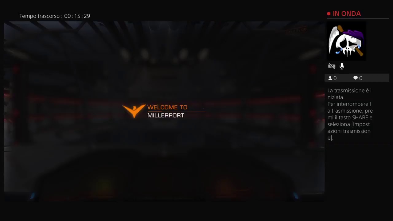 Trasmissione PS4 live di mental03