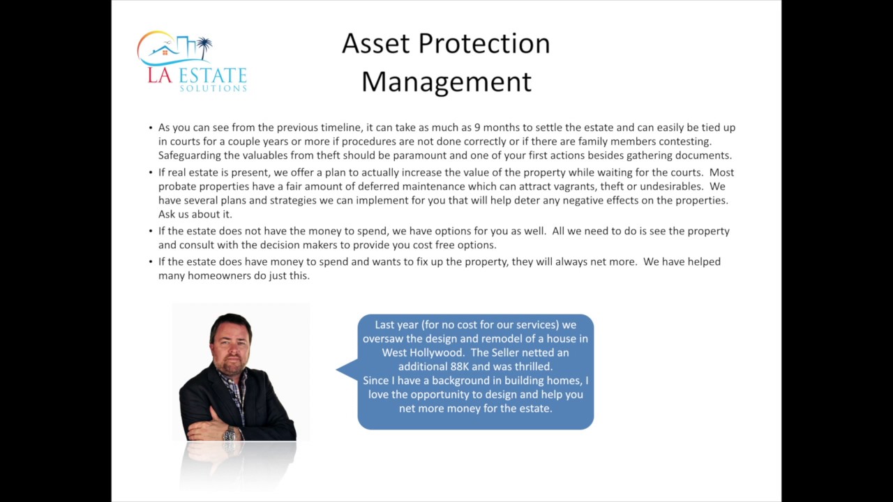 Los Angeles California Executors Guide to Probate