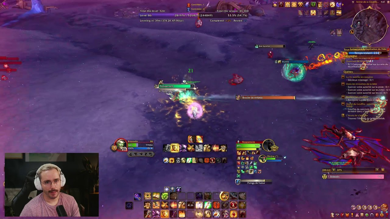 [DROP ON] C'EST PARTIIII !!! (1/4 persos 90)