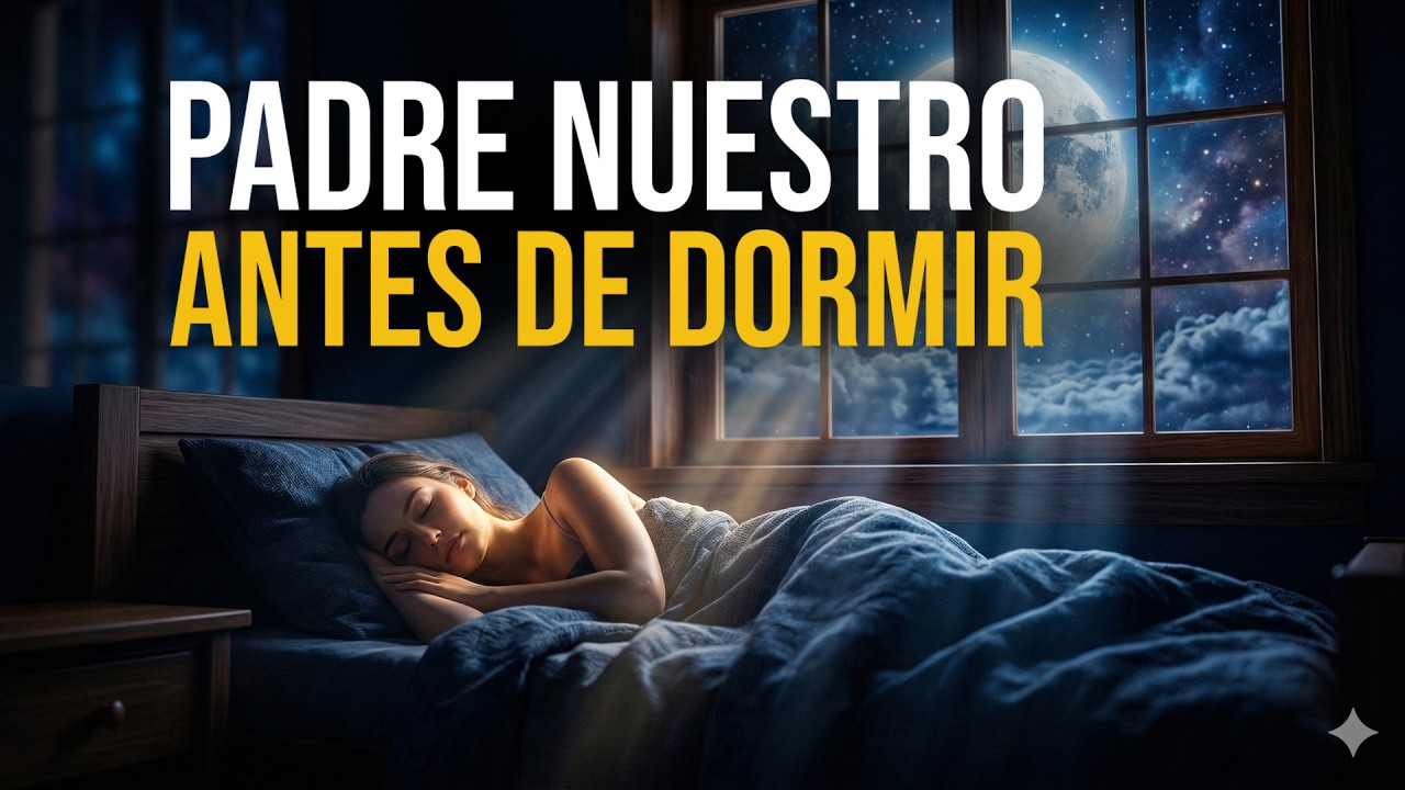 ORACIÓN DEL PADRE NUESTRO ANTES DE DORMIR | Recibe Paz y Protección Esta Noche