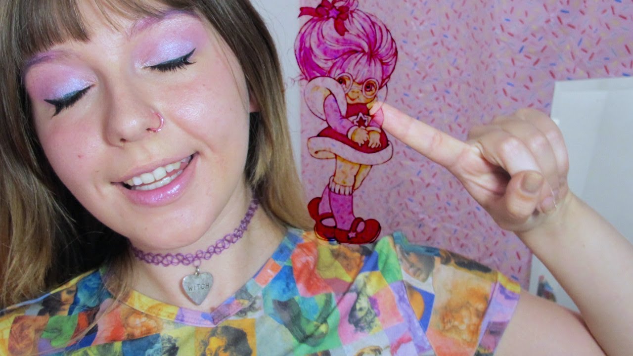 shy violet inspired kawaii makeup tutorial