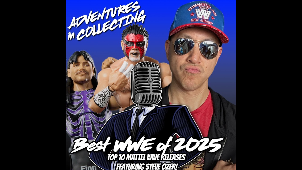 The Best Mattel WWE Figures of 2025 Feat. Steve Ozer! – Adventures in Collecting