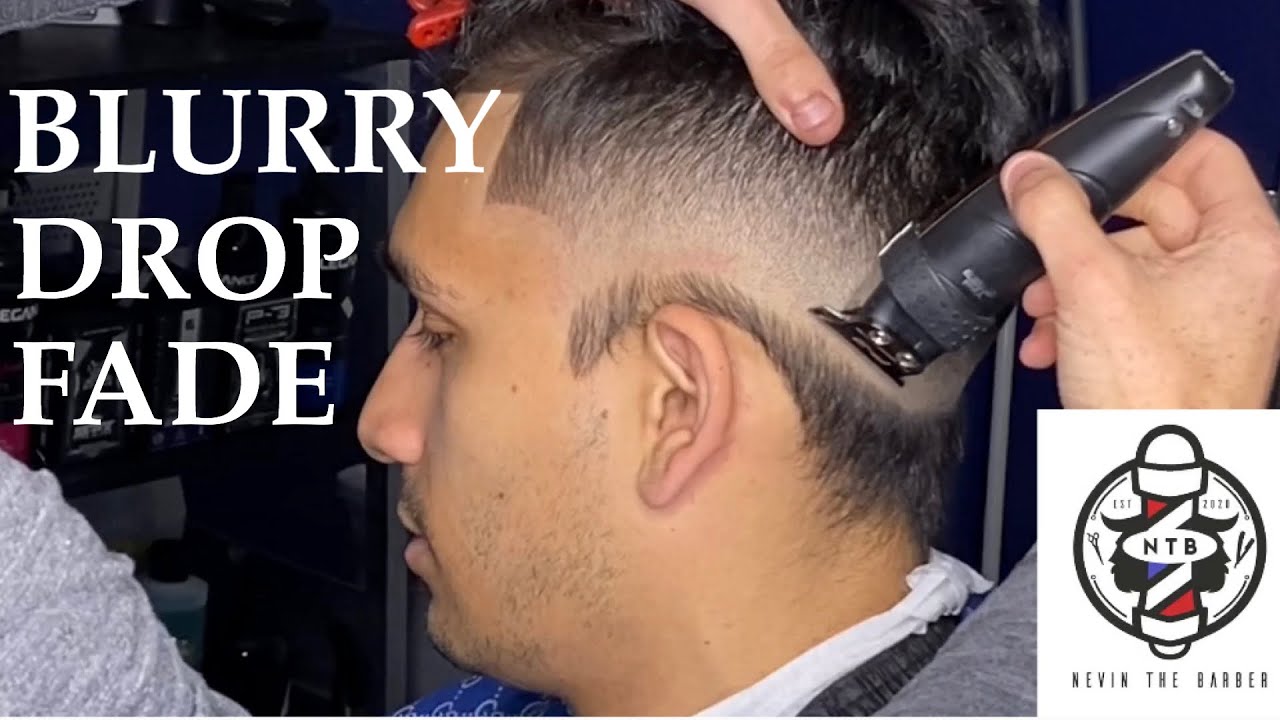 BLURRY Drop Fade Haircut | Barber Tutorial