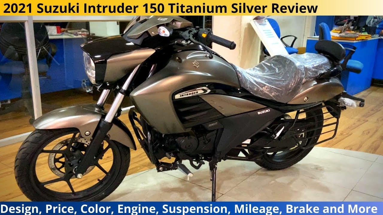 2021 Suzuki Intruder 150 BS6 Titanium Silver | Stylish modern Cruiser | Specs, Price and & Many More