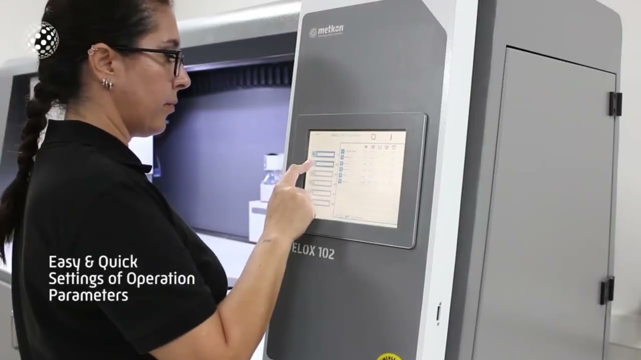 METKON VELOX 102 FULLY AUTOMATED HIGH-VOLUME METALLOGRAPHIC SAMPLE PREPARATION SYSTEM
