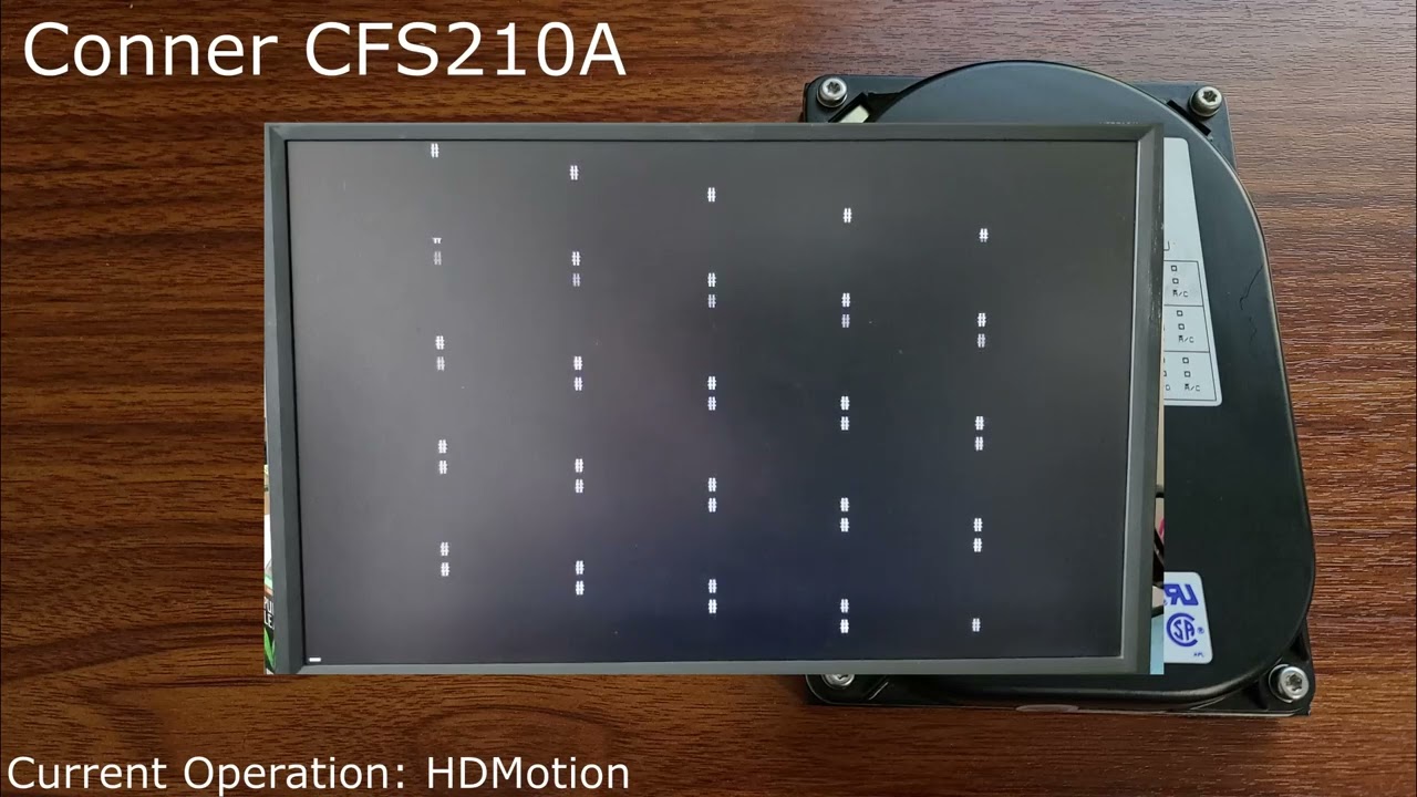 Conner CFS210A In Action