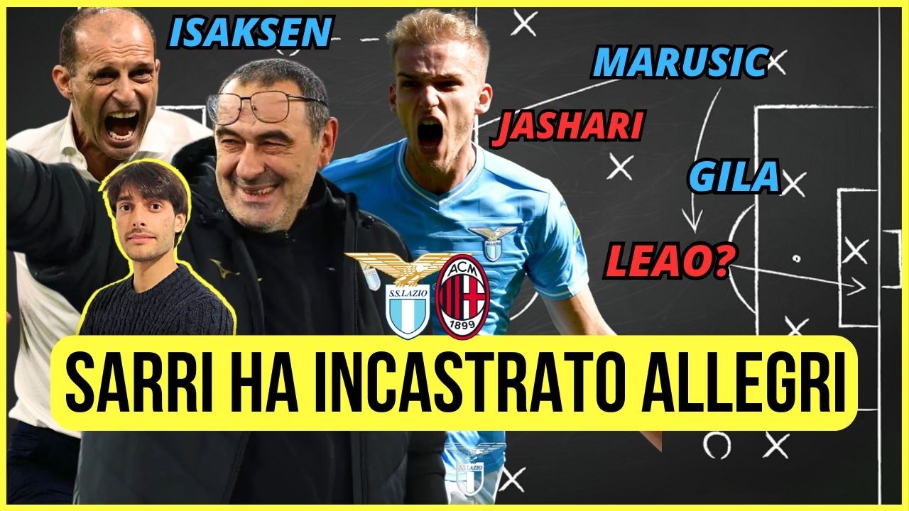 ECCO COME SARRI HA DOMINATO TATTICAMENTE ALLEGRI ESCLUDENDOLO DALLO SCUDETTO | Con Lavagna Tattica