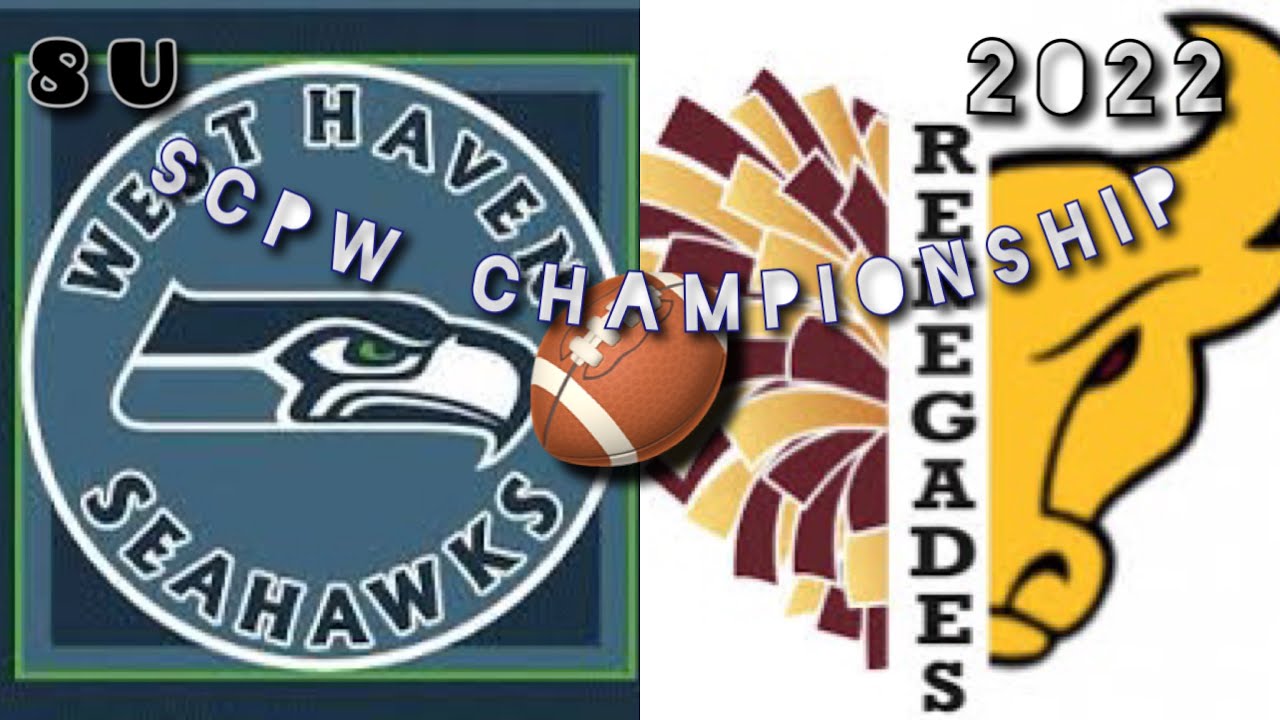 SCPW CHAMPIONSHIP WEST HAVEN SEAHAWKS🏈 STRATFORD RENEGADES 8U FULLGAME HIGHLIGHTS 2022 (DIVISION 2)