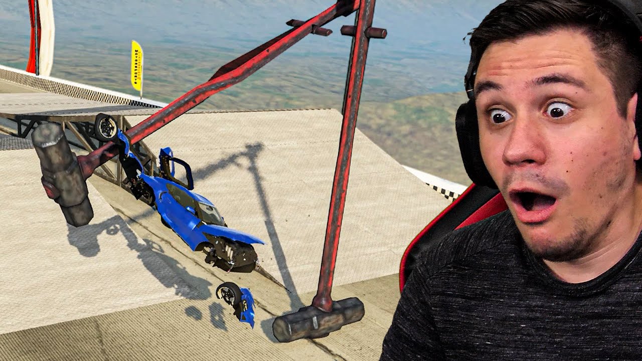 KI JUT EL A LEJTŐ ALLJÁIG?! 🔨 BeamNG Barmai #8