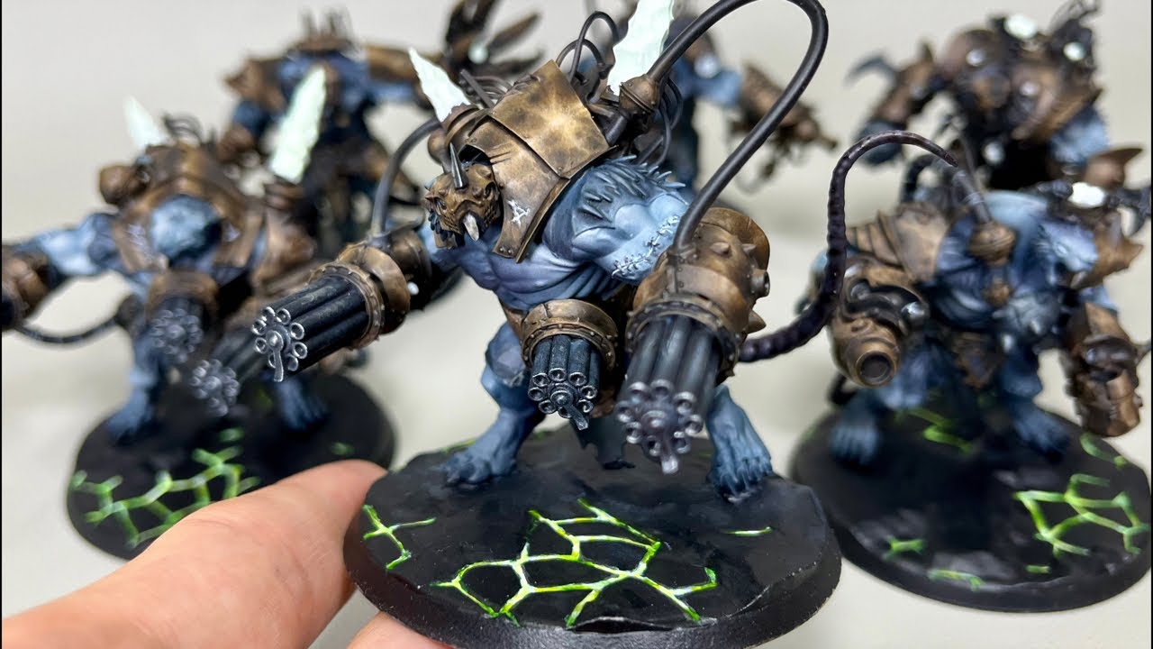 LIVE Airbrush Painting Warhammer miniature -  Real-Time Painting Session + Q&A