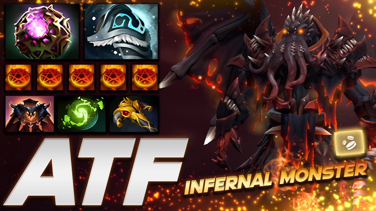 ATF Doom Infernal Monster - Dota 2 Pro Gameplay [Watch & Learn]