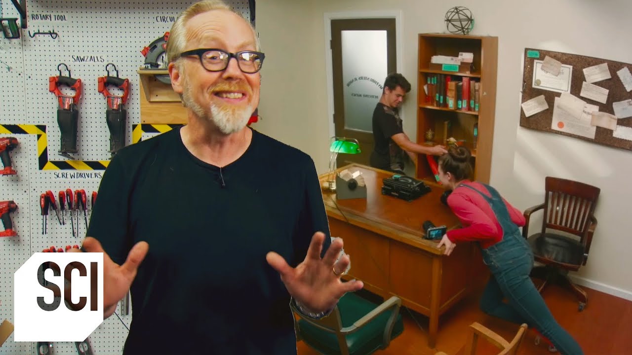 Can You Barricade a Door with Furniture? | MythBusters Jr.
