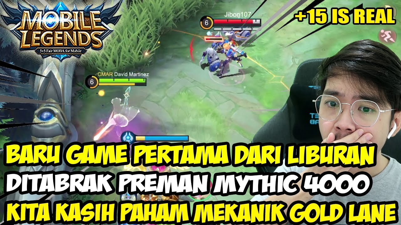 BARU BALIK LIBURAN UDAH DIKASIH LAWAN MENGERIKAN ! MYTHIC 4.000+ KITA KASIH PAHAM GUYS !