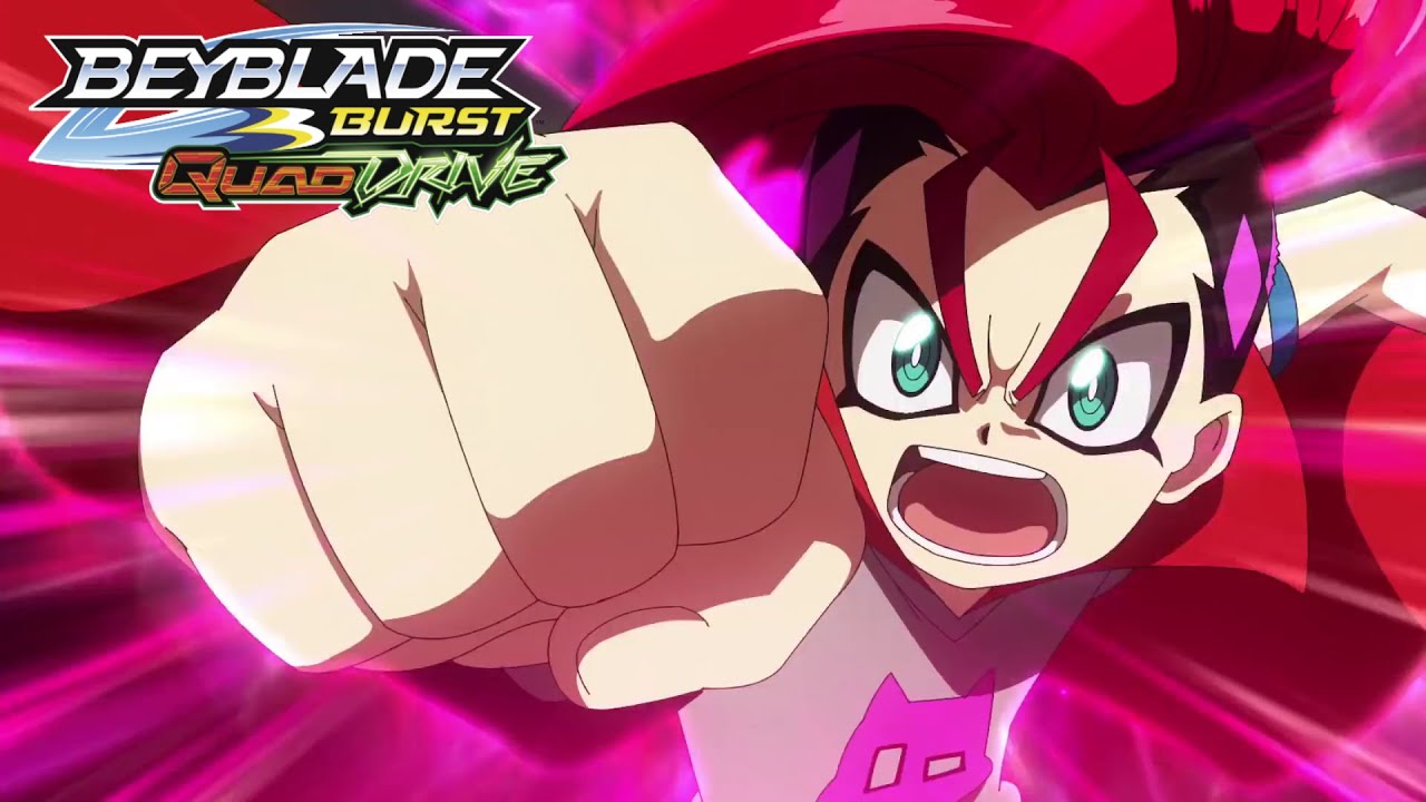 Beyblade Burst Quaddrive Raise the Curtains! [HD]
