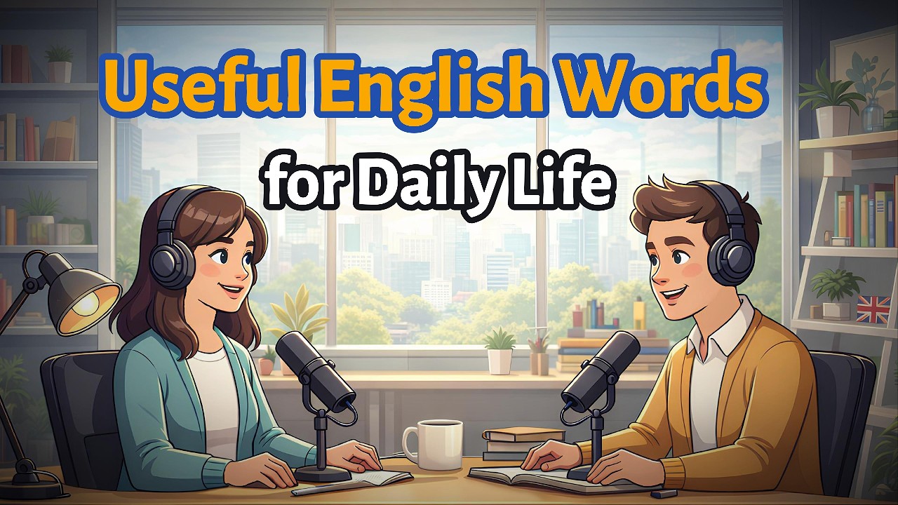 100 Useful English Words for Daily Life | English Conversation Practices Perfect For Beginners