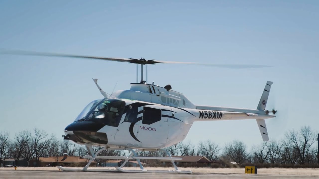 Automatic Take Off, Hover, and Landing with Moog's Genesys 4-Axis Helicopter Autopilot