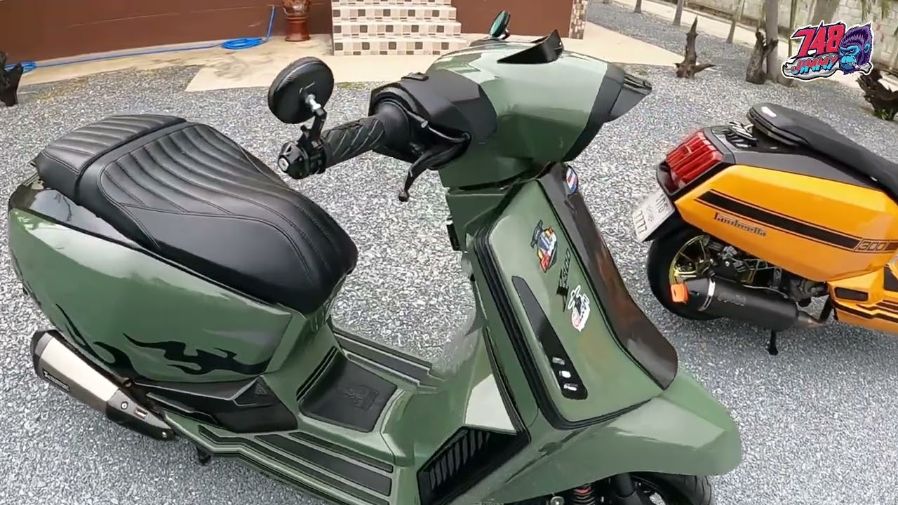 รีวิวรถแต่ง Lambretta กลุ่ม 7Featuring Nakhonpathom