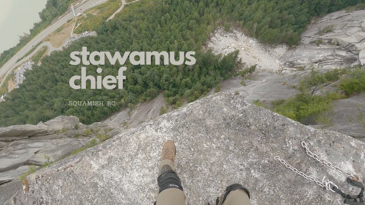 4K POV Stawamus Chief BASE