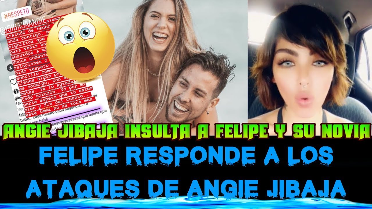 ANGIE JIBAJA FURI0SA POR EL COMPROMISO DE FELIPE, COMENTA Y AT4CA A SU NOVIA