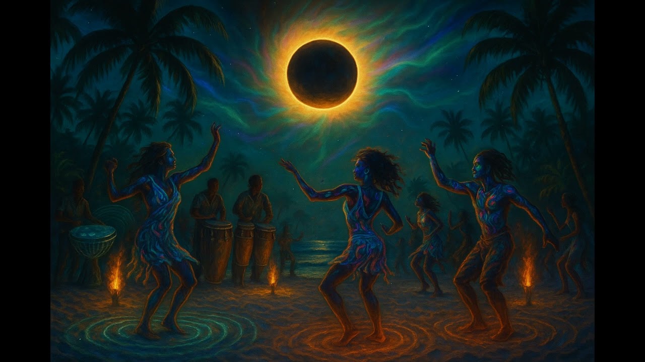 🎵 Tropical Eclipse: Psy-Prog Beach Festival Fusion | AI by Acure8