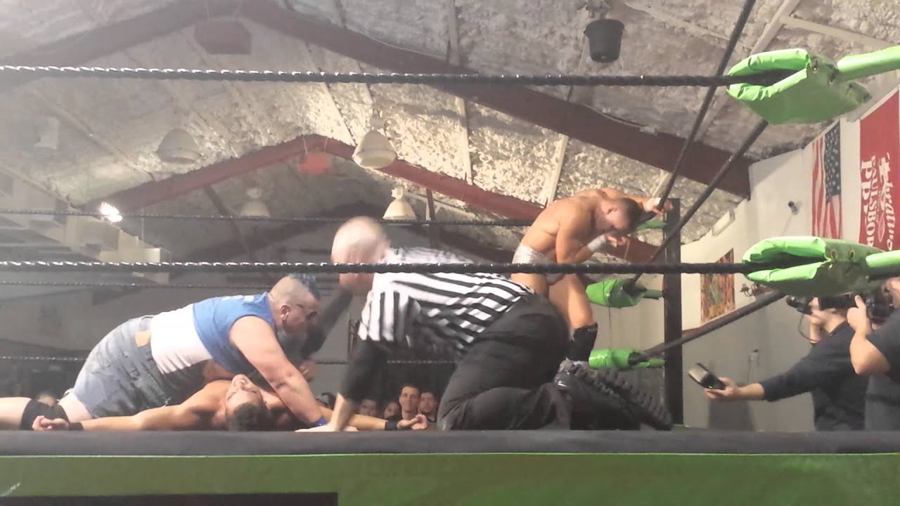 The Blue Meanie and Cliff Compton vs. The Factory's Finest