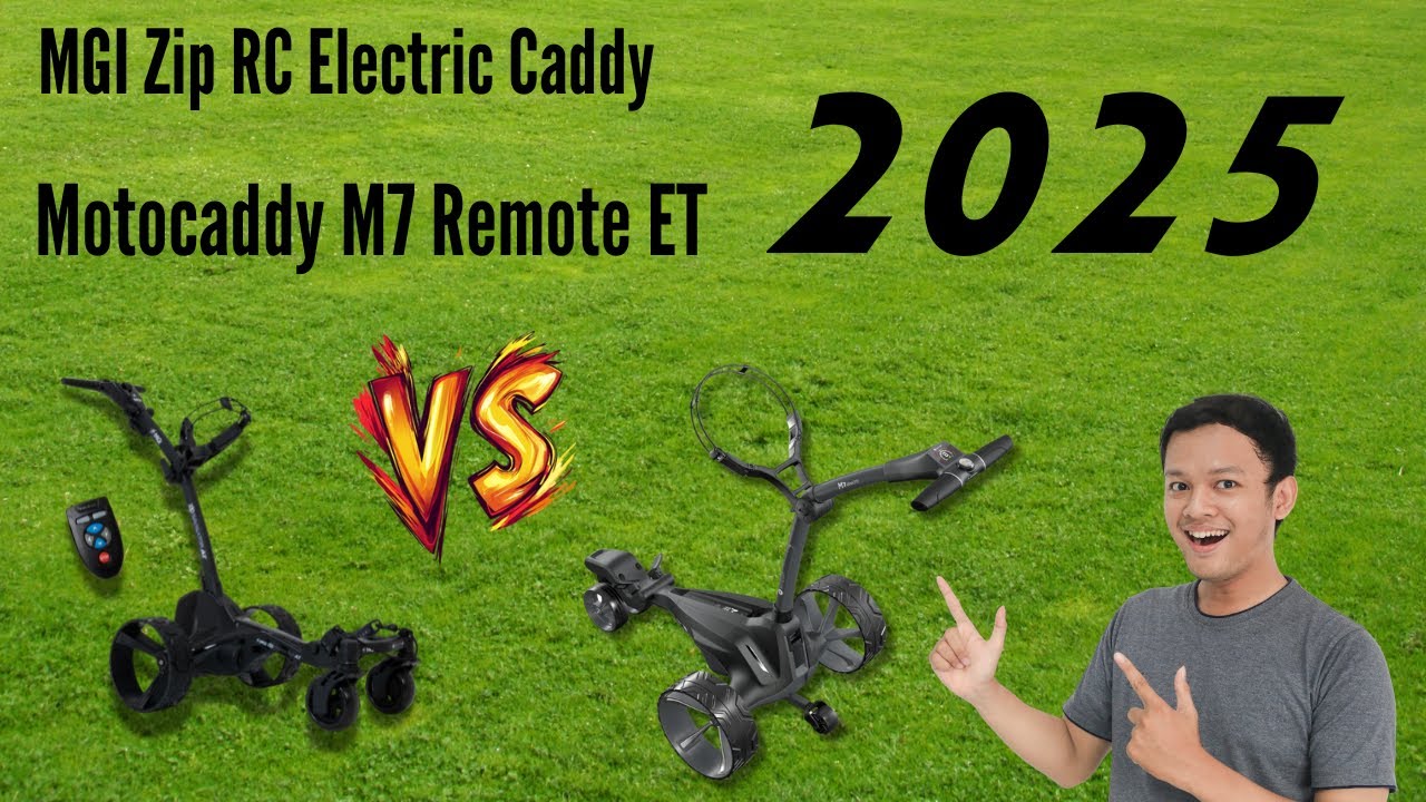 Электромобиль для гольфа с дистанционным управлением mgi zip navigator против Motocaddy M7 с дист...