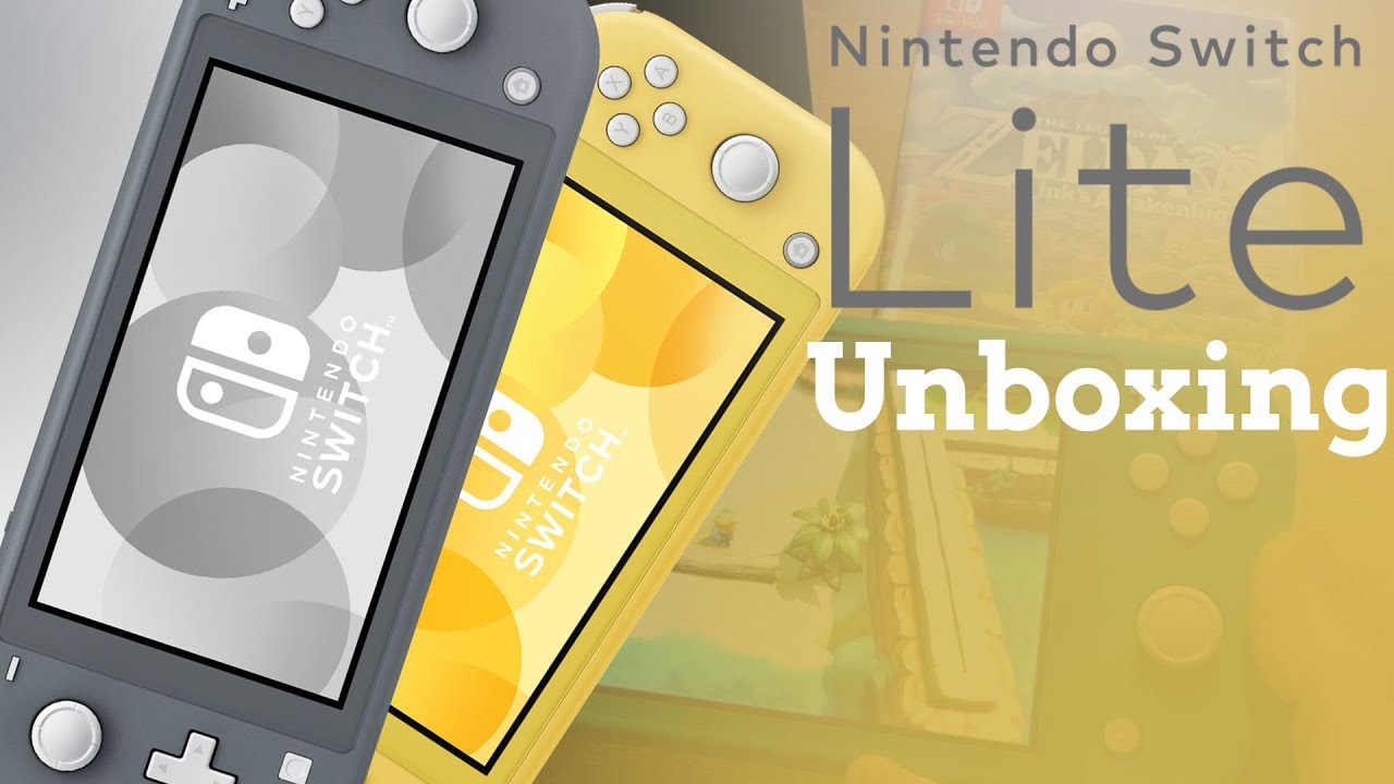 Nintendo Switch Lite Unboxing und Ersteindruck | RBTV Unboxing