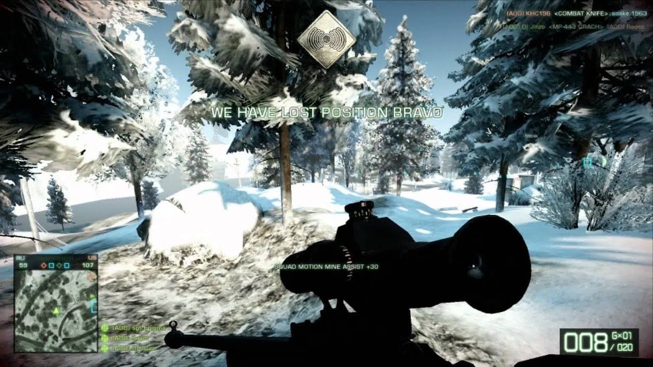 BFBC2 | Tutorial: Recon Tactical Gameplay Clip Analysis by Sgt.Enigma