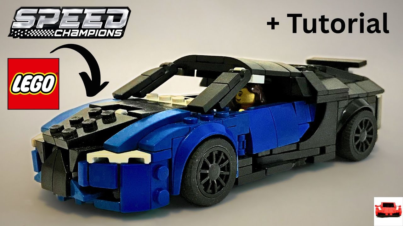 LEGO Bugatti Veyron 16.4 | Speed Champions MOC | Review + Tutorial