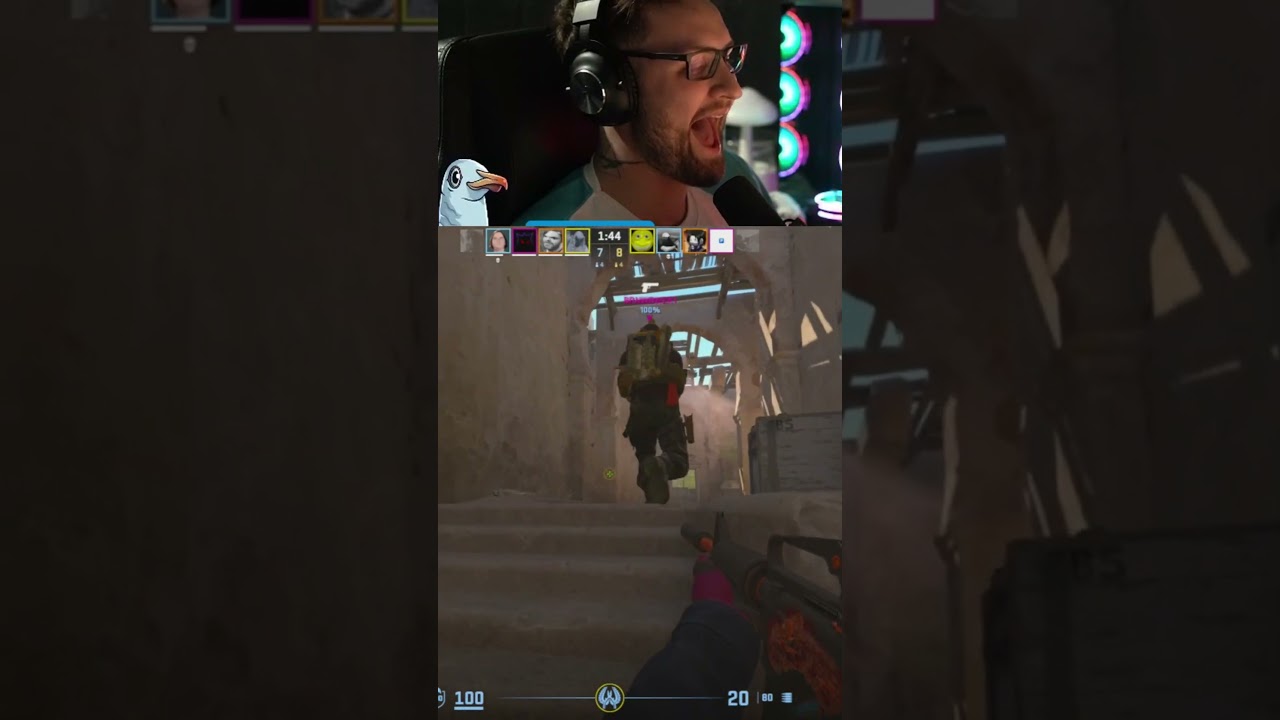 FKS tiltando waveigl na streamer league. #cs2 #boltz #fallen #donk #jl  #ropz #wave #waveigl #fyp