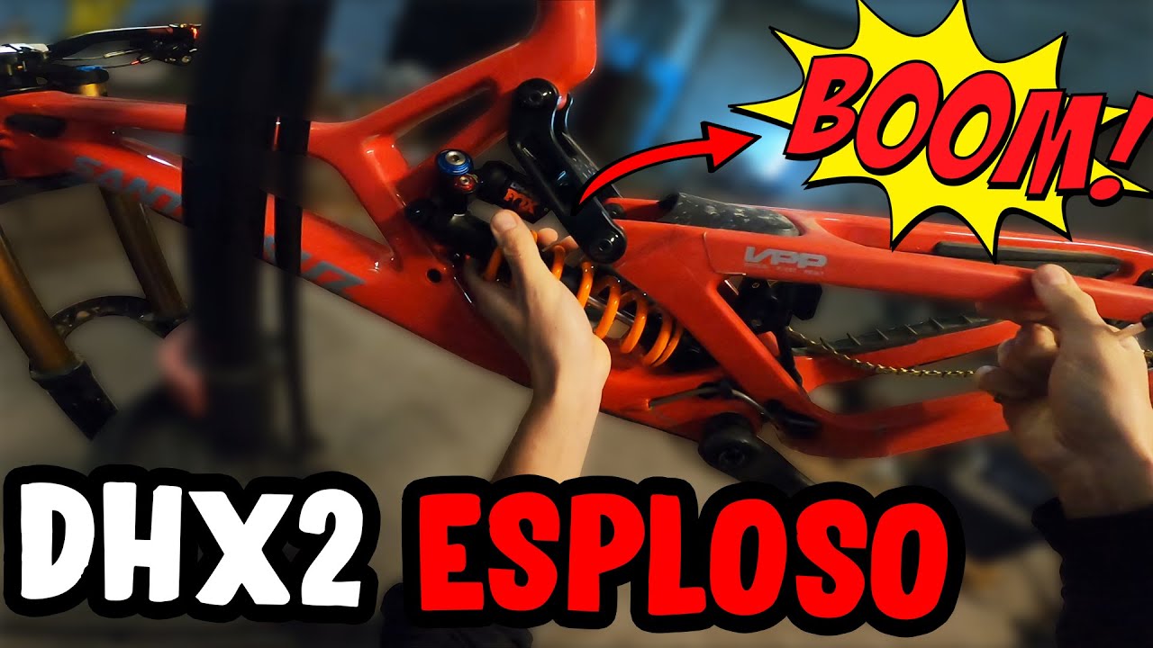 Ho ESPLOSO l'AMMORTIZZATORE... Aggiustiamolo al Dropper Bike Lab