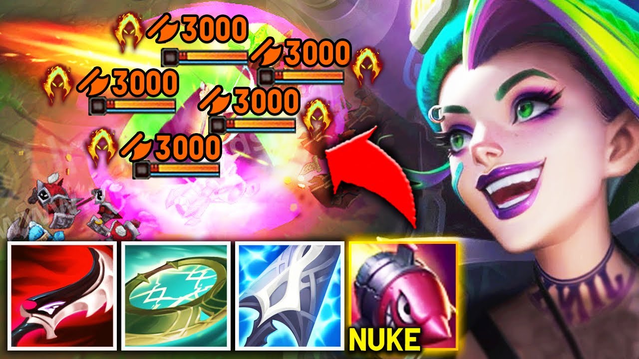 I CREATED THE MOTHER OF ALL JINX ROCKETS! SNIPER JINX IS 100% CRACKED