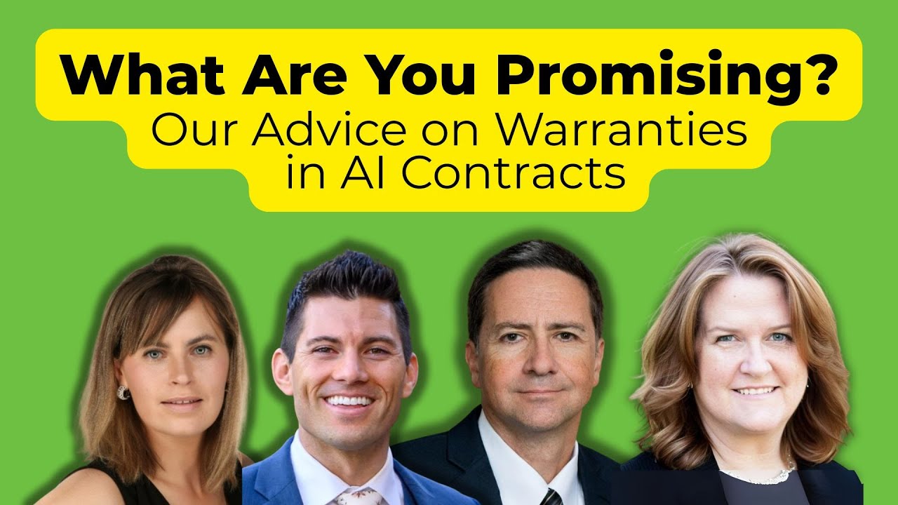 AI Contracts 2025: What Are You Promising? Warranties in Contracts for AI Products