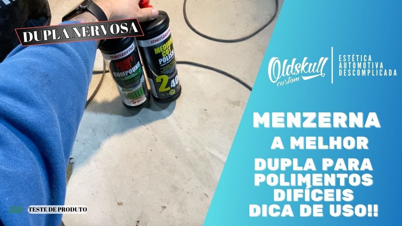 CLIQUE AQUI: SEGREDO REVELADO! DUPLA DE COMPOSTOS MENZERNA PARA O POLIMENTO PERFEITO!
