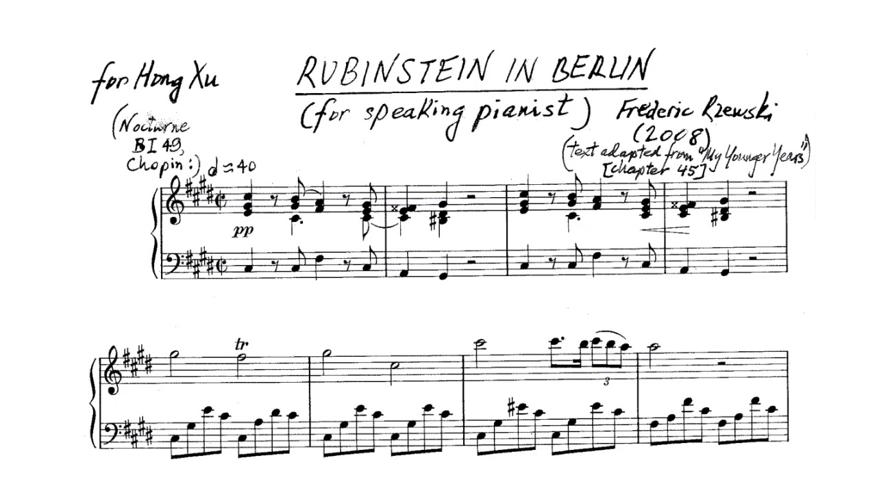 Frederic Rzewski - 
