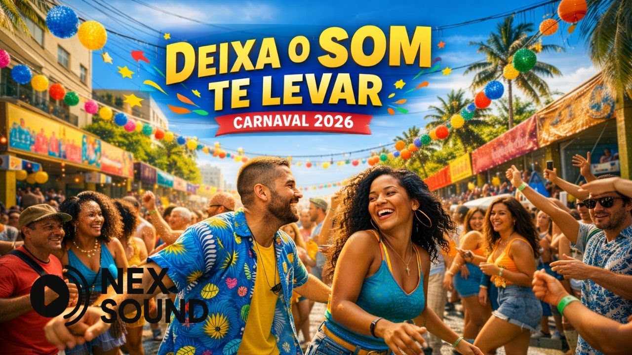 DEIXA O SOM TE LEVAR | Carnaval 2026 • Bloco Chiclete que Não Sai da Cabeça