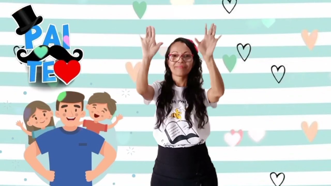 Coreografia para o dia dos pais!Meu Pai, Razão da Minha História.
