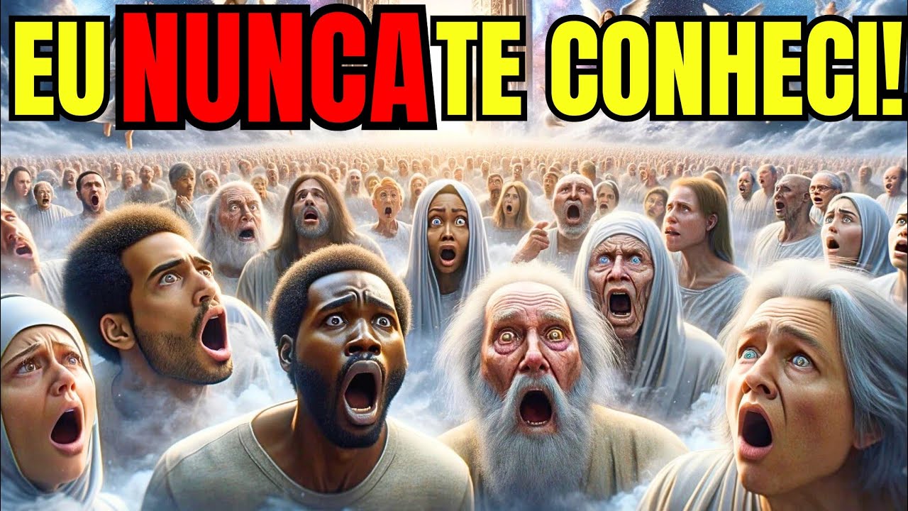 Infelizmente... Muitos não SUBIRÃO ao céu!