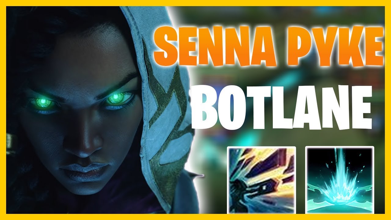 SUPPORT DUO PYKE SENNA BOTLANE IS INSANE!! -PYKECHU