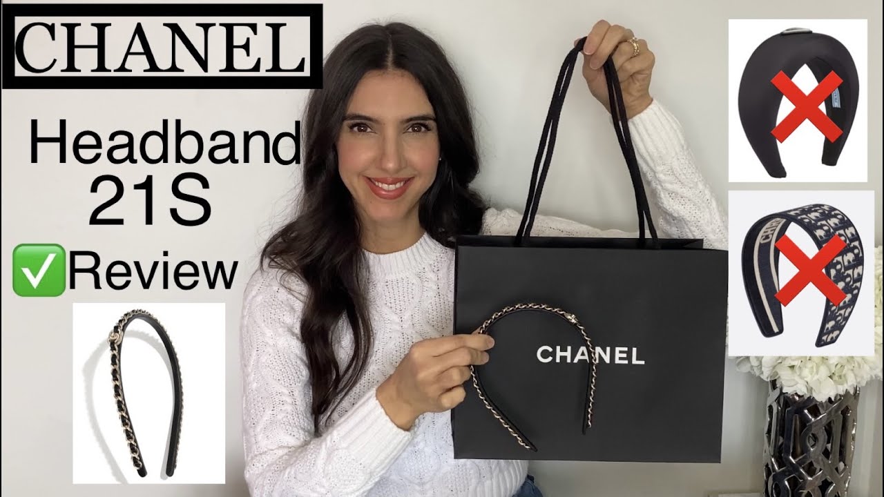 Chanel 21S Headband Review Unboxing | Fashion Cabin