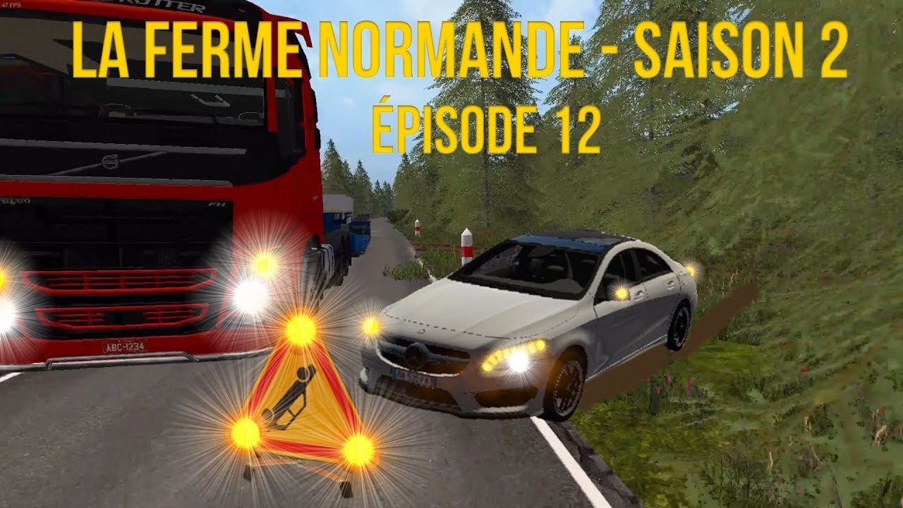 FS17 | LA FERME NORMANDE [RP] - ACCIDENT DE LA ROUTE ! - SAISON 2 - ÉPISODE 12
