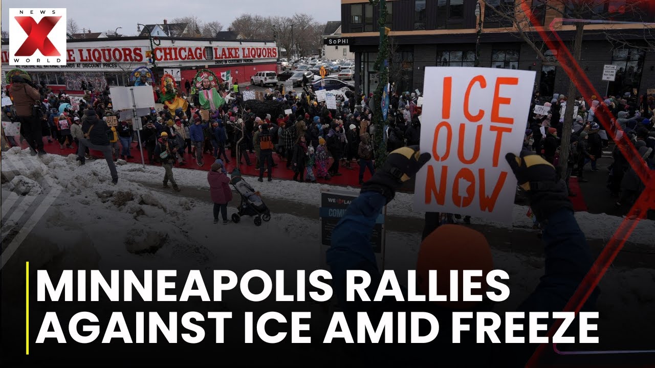 Minneapolis protesters demand ICE removal amid deadly ICE surge | NewsX World