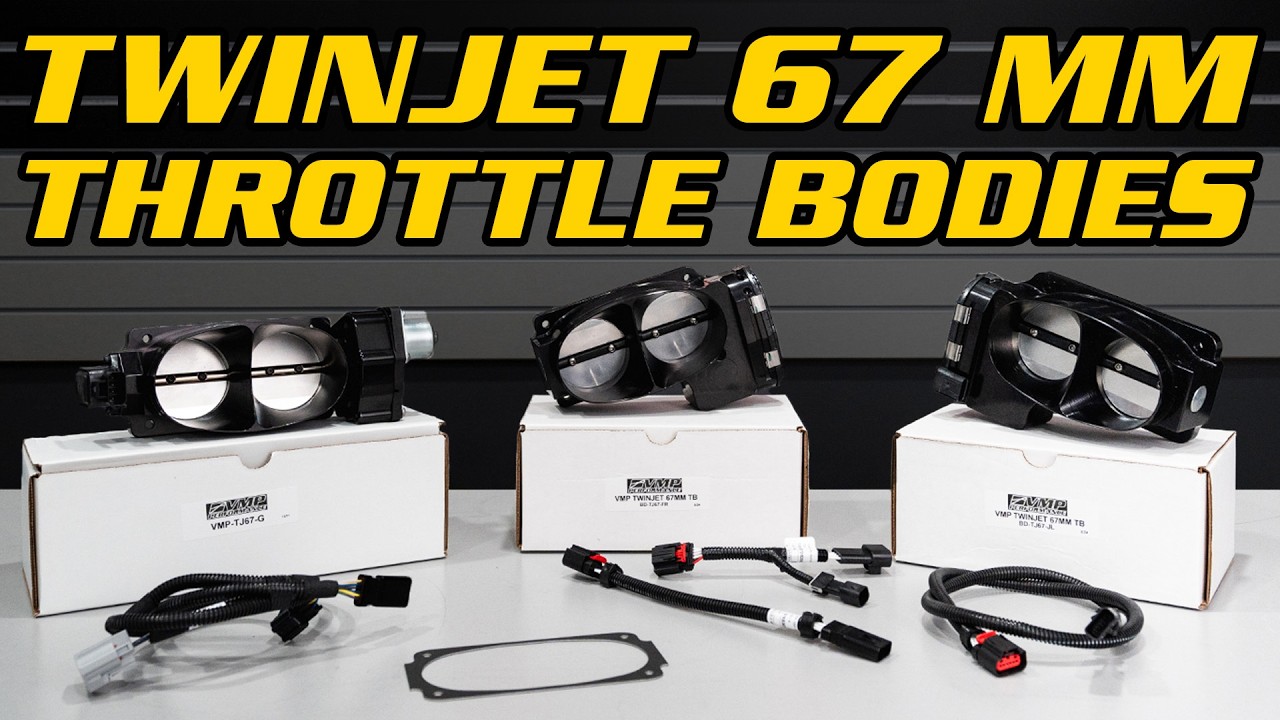 The TwinJet 67 mm Throttle Bodies are BACK for your Mustang!