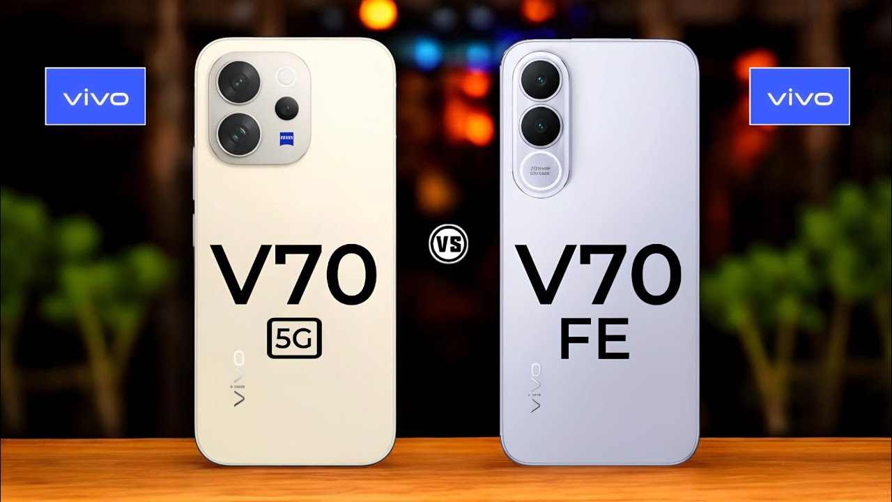 Vivo V70 5G Vs Vivo V70 FE 5G  #Trakontech 