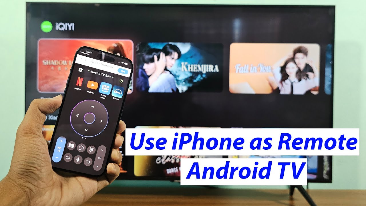 Как использовать iPhone в качестве пульта дистанционного управления для Android TV