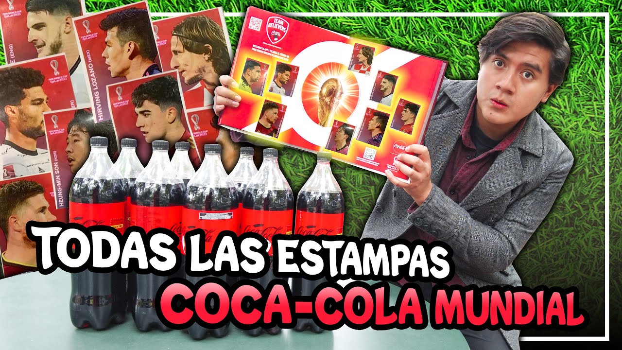 Completando las Estampas de Coca-Cola Álbum Mundial Qatar 2022 ⚽🔥 | El Tio pixel