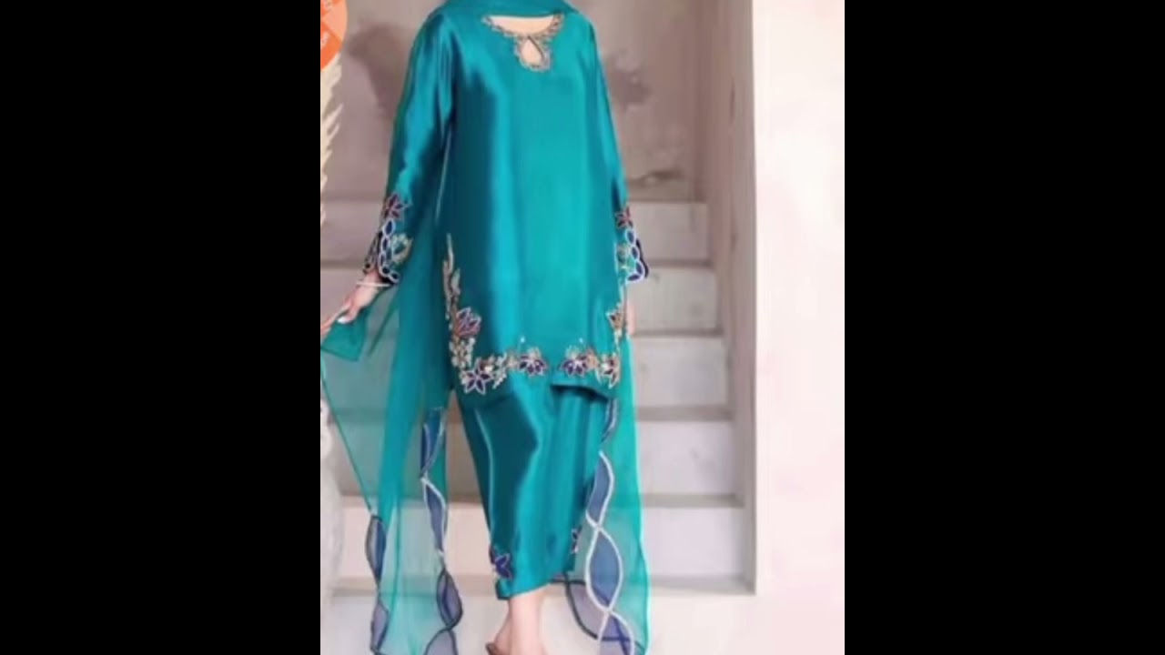 #silk dress #shamoze Silk Dress Design Ideas 
