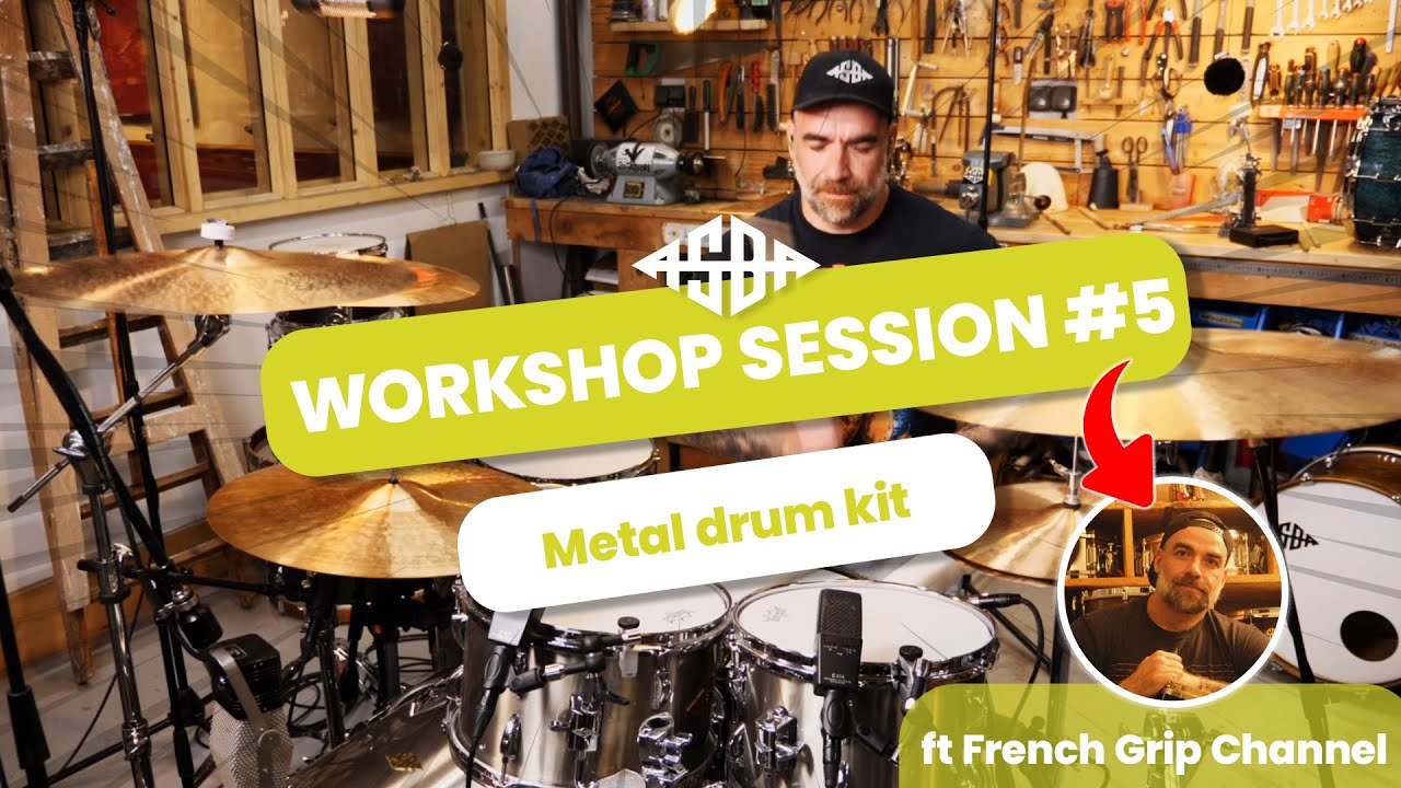 ASBA WORKSHOP SESSION #5 ft @frenchgripchannel (Métal drum kit)