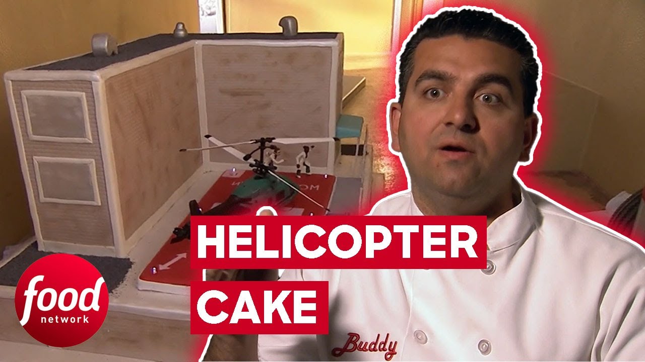 Can Buddy Make A HELICOPTER Cake That FLIES?! | Cake Boss
